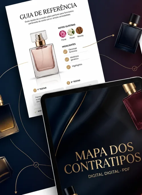 Montagem ilustrativa do kit Mapa dos Contratipos